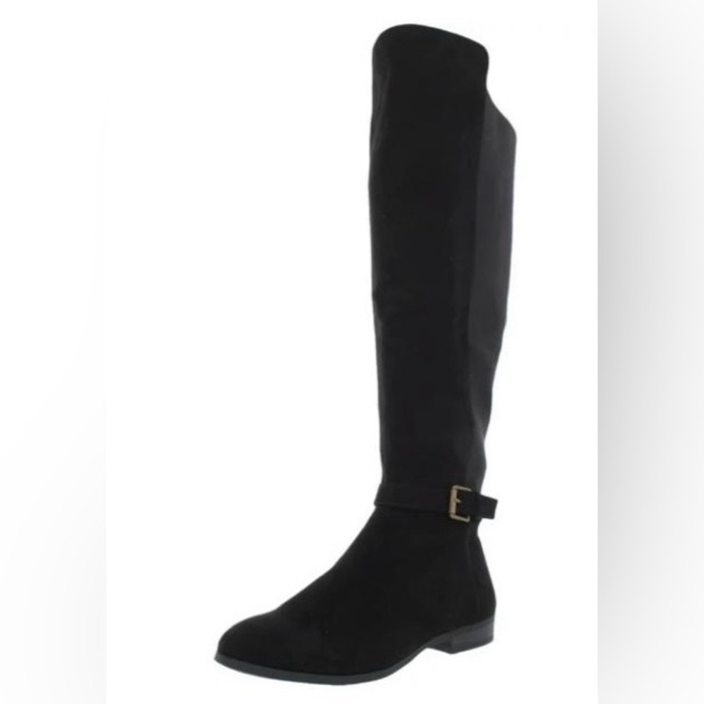 Style & Co Womens Kimmballf  : Knee-High Boots - BLACK Size multiple